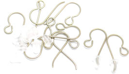 d) Yellow ear hooks (10 pieces)