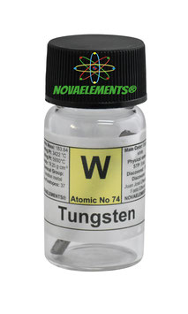 Tungsteno cilindro 4 grammi 99.9%