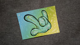 Deaf - ILYhand - Postcard