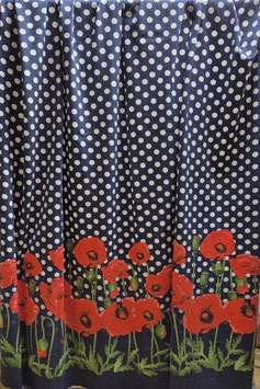 Stoffpanel Mohnblumen