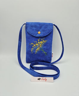 Handytasche Freesien gelb-orange