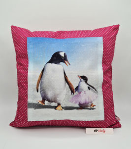 Kissenhülle Pinguin