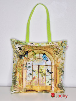 Tasche Samt Fenster