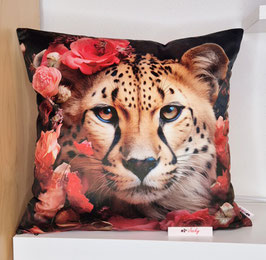 Samt Kissenhülle Gepard