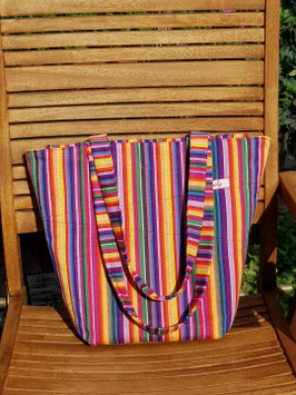 Tasche bunte Streifen