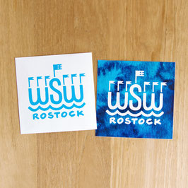 Sticker-Set »WSW Logo«