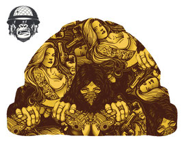 GANGSTA ORANGE AIRBORNE - NEW DESIGN