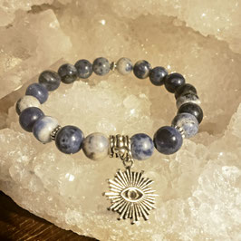 Bracelet Sodalite : Communication sereine