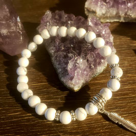 Bracelet howlite : Le calme intérieur