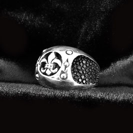 Ring "Fleur de Lys" / Sterling Silber 925