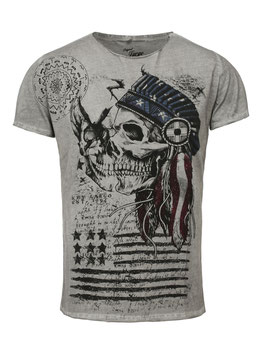 T-Shirt Indian Skull