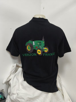 Polo brodé industrie française 302