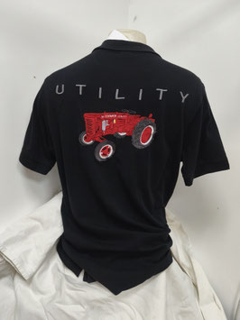 Sweat noir brodé 1utilityl