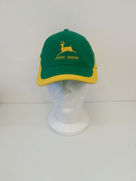 Casquette bi couleur brodé logo John Deere