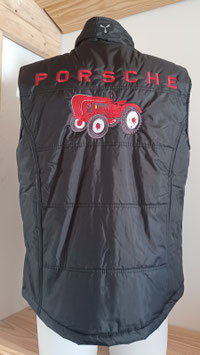 Body warmer  noir brodé porsche diesel