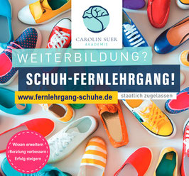 Fernlehrgang Schuhe: Wissen erweitern -  Beratung verbessern - Erfolg steigern