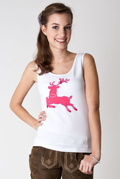 Shirt mit pinkem Hirsch, Neupreis 24 EUR