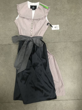 Dirndl von Limberry Streifen altrosa in Gr. 38, UVP 350 EUR