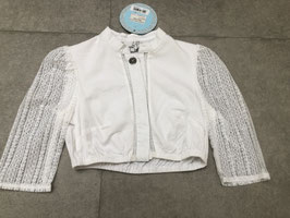 Dirndlbluse mit Spitzenärmeln von Marjo in Gr. 40, UVP 38 EUR