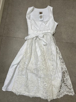 weißes Umstandsdirndl Gr. 46 von apple of my eye, Rocklänge 80 cm, UVP 340 EUR