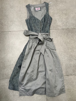 Dirndl blau grausilber von Marjo in Gr. 36, UVP 260 EUR