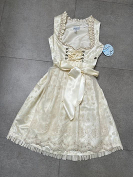 Hochzeitsdirndl Frauke von Marjo Gr. 34 in creme, Rocklänge 65 cm, UVP 254 EUR