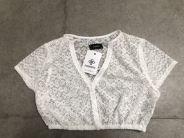 Spitzenbluse kurzärmel von Limberry in Gr. 42, UVP 80 EUR