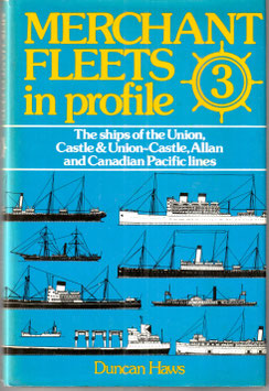 Merchant Fleets in Profile Union Castle, , Allan and Canadian Pacific   by Duncan Haws
