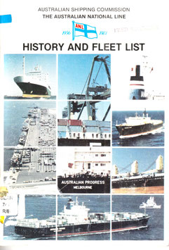 Australian National Line History and Fleet List  1956 to 1981