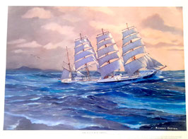 Fine art print by Robert Carter  "The Last Rounding"