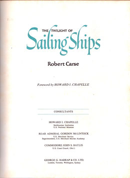 The Twilight of Sailing Ships by Robert Carse