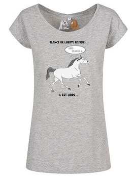 T-shirt col bateau - Liberté
