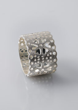 Silber Ring "Bunga" - 925 Sterlingsilber