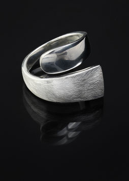 Silber Ring offen Matt / Glänzend