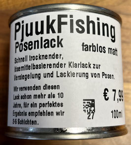 PJUUK Posenlack farblos matt 100ml
