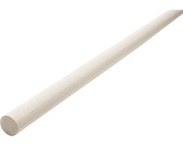 Balsa-Holzstäbe rund (10 Stück, je 1m)