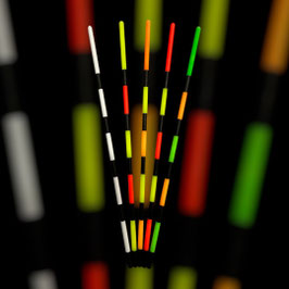 Hohlantennen Multicolor Ø3mm (140mm Länge, versch. Farben)