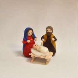 Krippenfiguren Heilige Familie