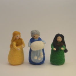 Frau Holle, Goldmarie und Pechmarie