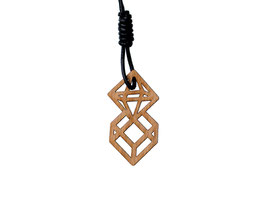 Oktahedron & Hexahedron Pendant