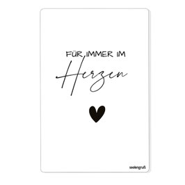 Seelengruß "Für immer im Herzen"