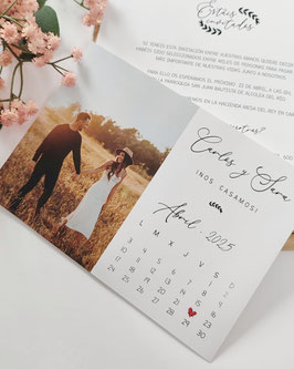 Calendario - Invitación