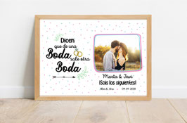 Lámina De una boda
