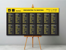 Seating plan aeropuerto amarillo