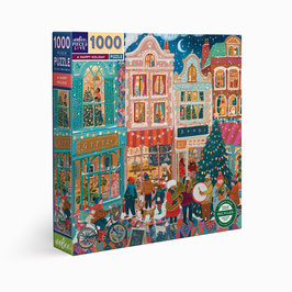 Puzzle Joyeuses fêtes de Noël 1000 Pcs WILSON