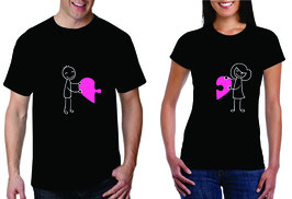 Playera pareja