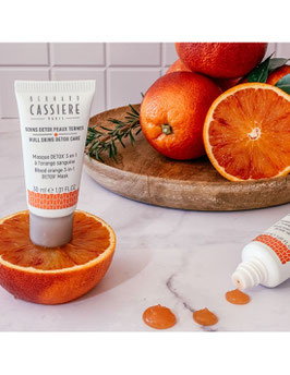 MASQUE DETOX' 3 en 1 à l'orange sanguine