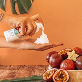 Mousse de douche    95% d'ingrédients d'origine naturelle