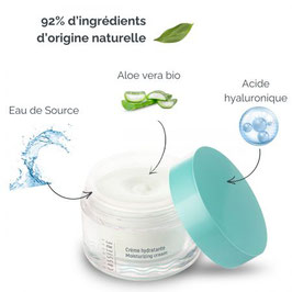 CREME HYDRATANTE eau de source