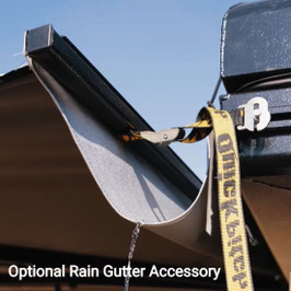 Quick pitch awning Rain Gutter Kit